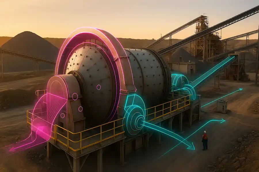 SAG Mill Throughput Optimisation